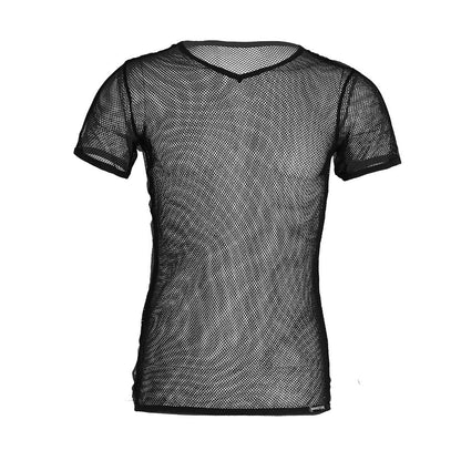 Herren-Clubshirt aus Mesh - Durchsichtig, Atmungsaktiv & Sexy - undergroundtechnostore.de