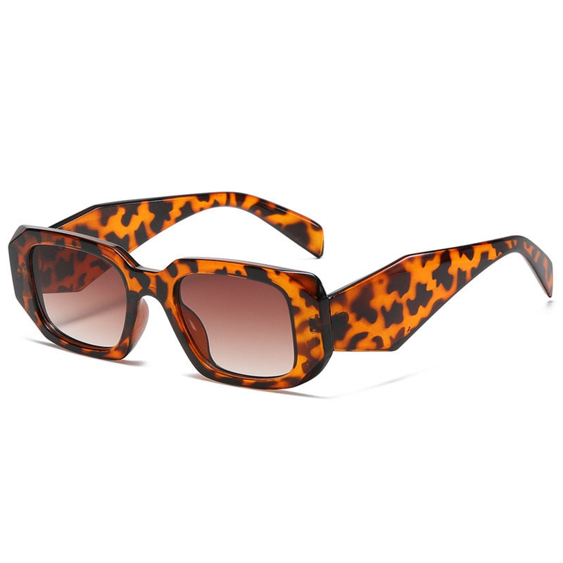 Modische unregelmäßige Katzenaugen-Sonnenbrille für Damen, luxuriöses Vintage-Design, übergroße Brillen, sommerlicher trendiger Look - undergroundtechnostore.de