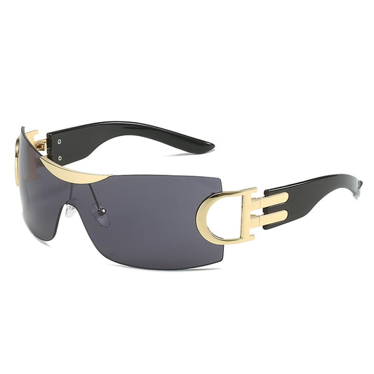 Y2K Punk-Sportsonnenbrille für Damen und Herren, 2000er Luxusmarke, umlaufende Sonnenbrille, UV400-Schutz, Schutzbrille, einteilige modische Augenbekleidung - undergroundtechnostore.de
